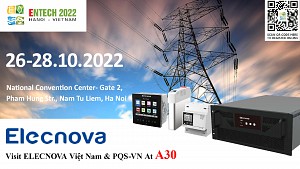 PQS Viet Nam & Elecnova tham gia triển lãm ENTECH 2022