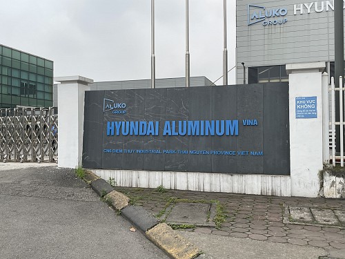  Nhà máy HYUNDAI ALUMINUM VINA 